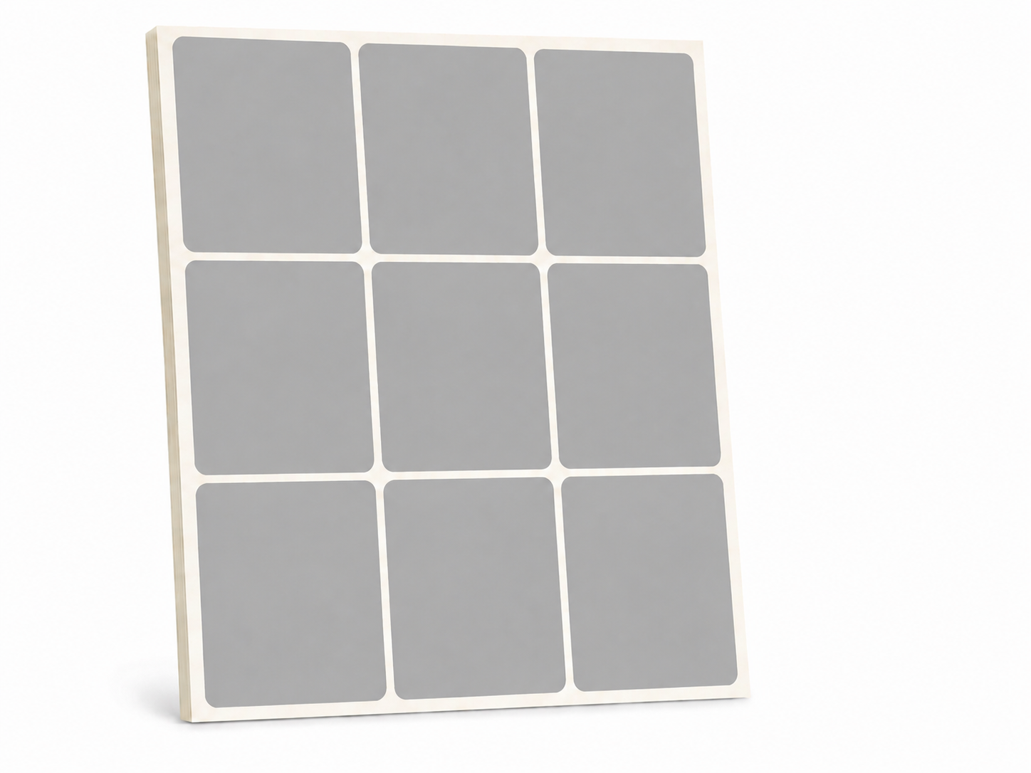900 ETIQUETTES ADHESIVES / GRIS