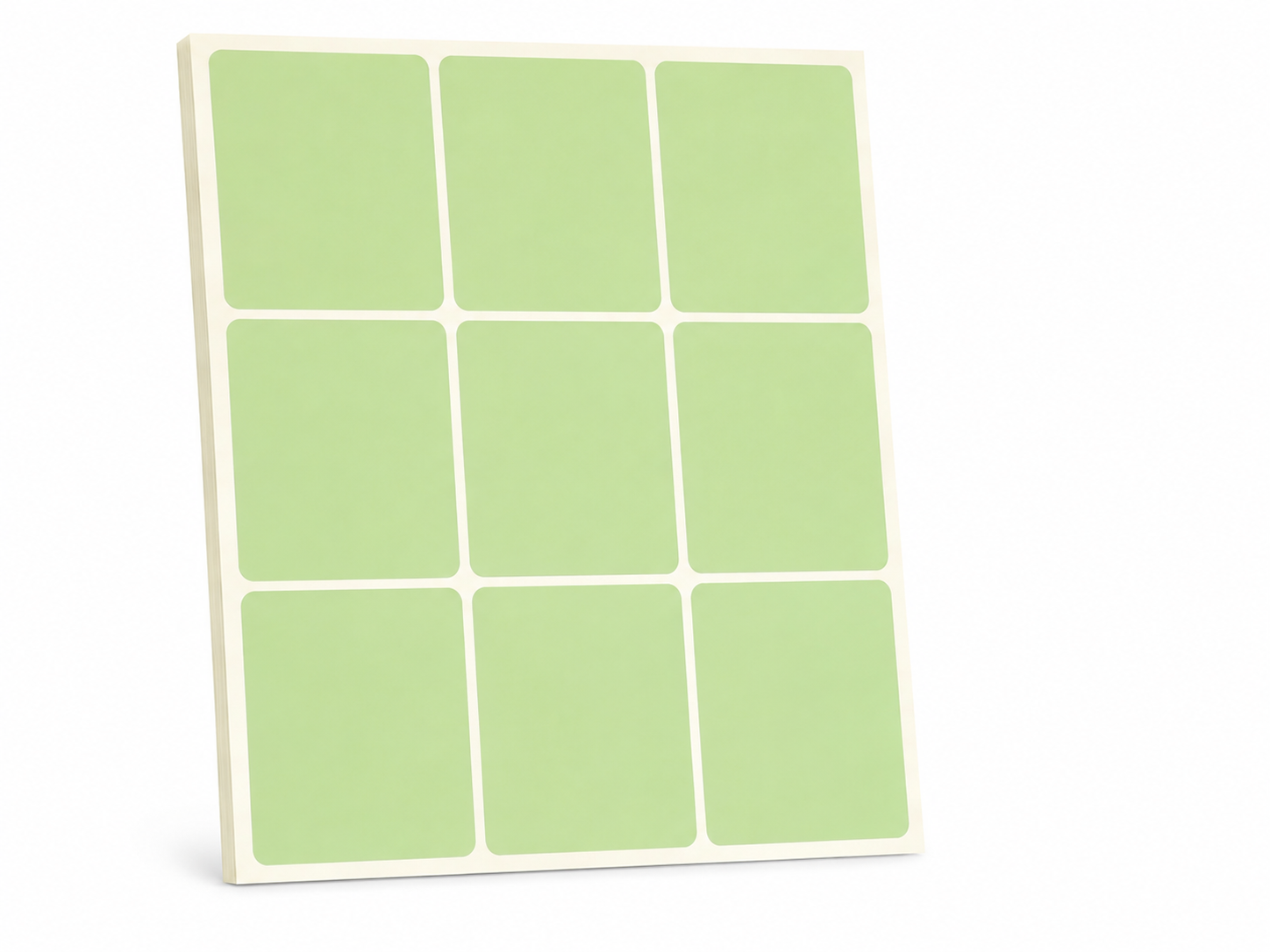 900 ETIQUETTES ADHESIVES / VERT