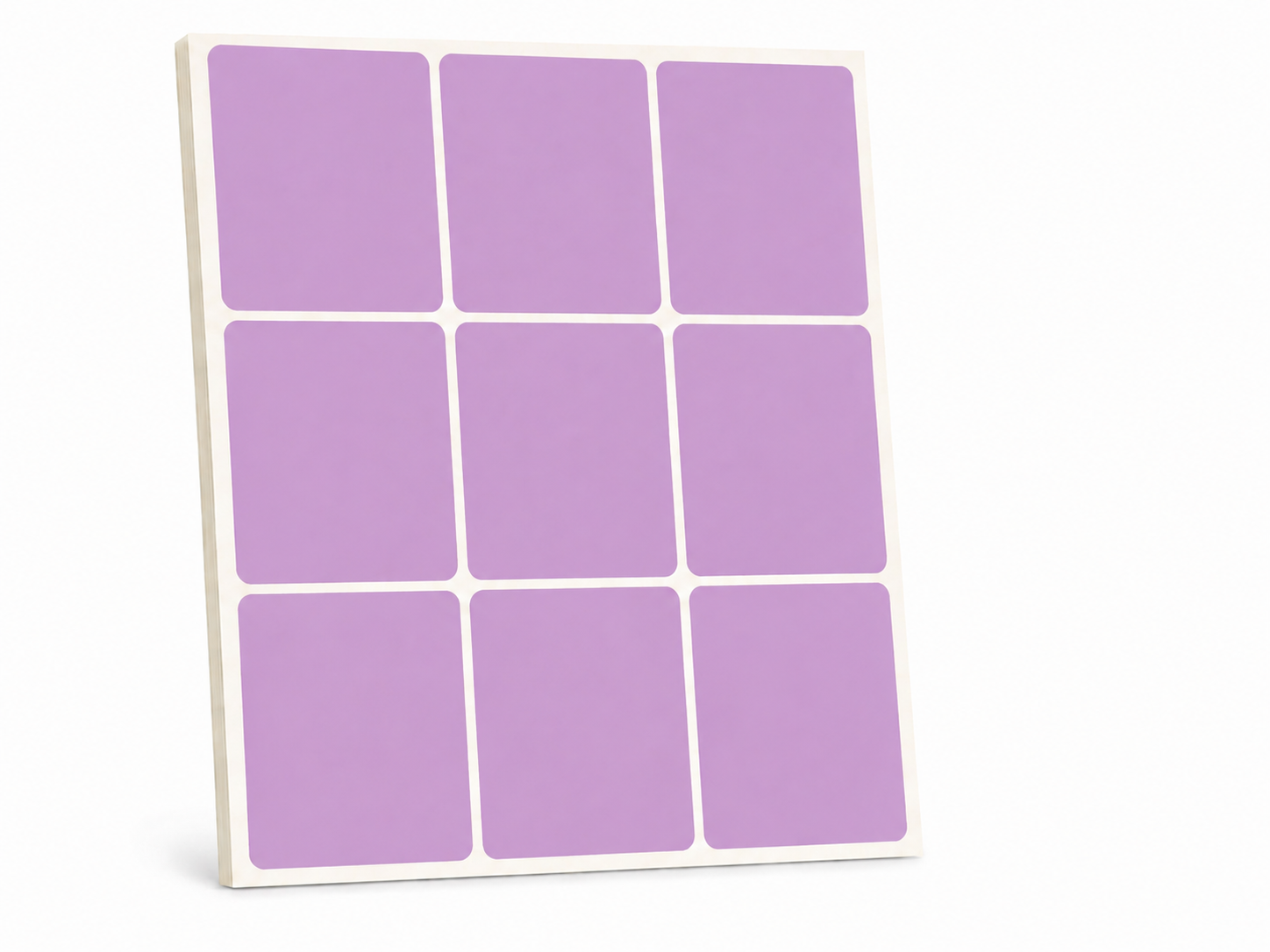 900 ETIQUETTES ADHESIVES / MAUVE