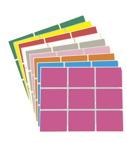 90 ETIQUETTES ADHESIVES