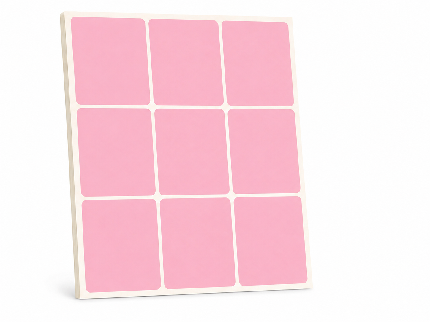 900 ETIQUETTES ADHESIVES / ROSE